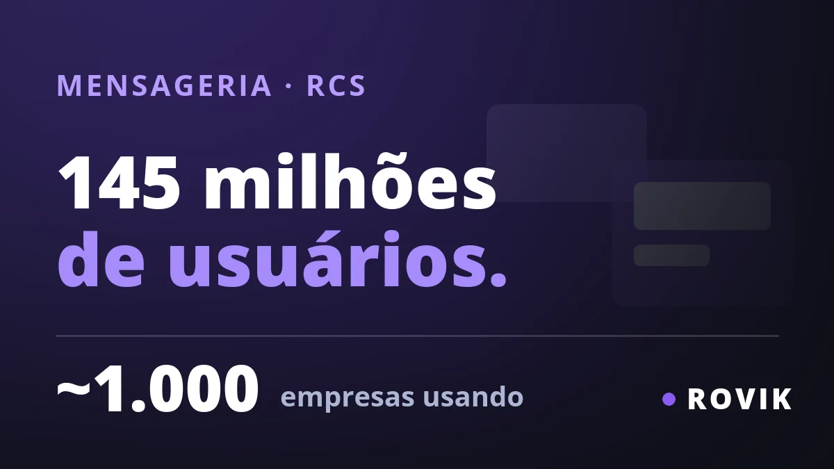 RCS em 2026: como vender mensageria rica